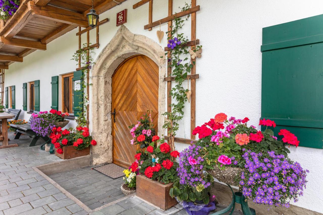 Ferienwohnung Biobauernhof Stegerbauer Maria Alm am Steinernen Meer Exterior foto