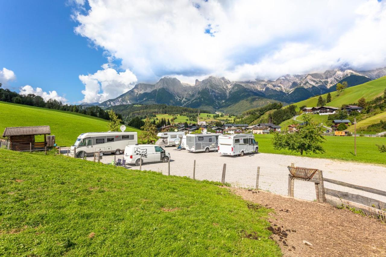 Ferienwohnung Biobauernhof Stegerbauer Maria Alm am Steinernen Meer Exterior foto