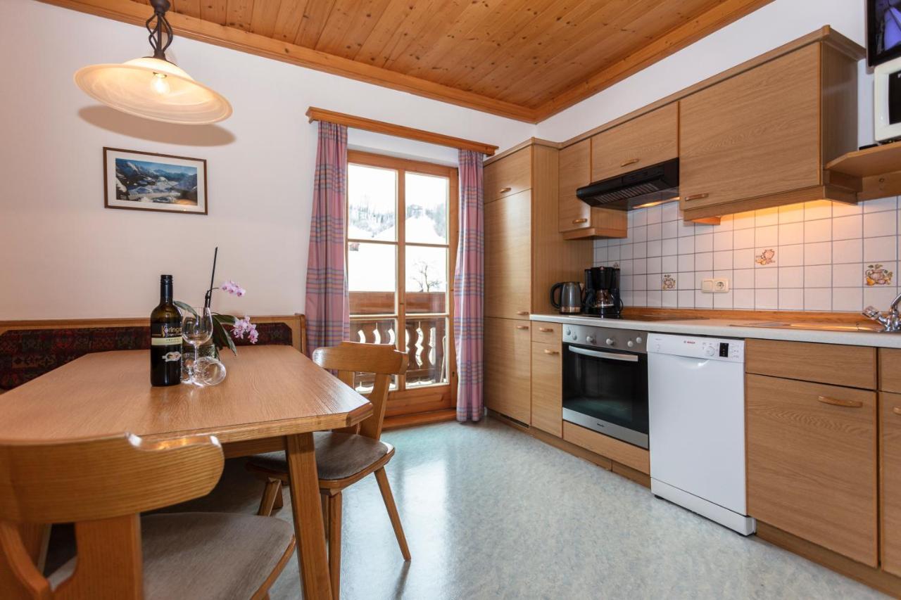 Ferienwohnung Biobauernhof Stegerbauer Maria Alm am Steinernen Meer Exterior foto