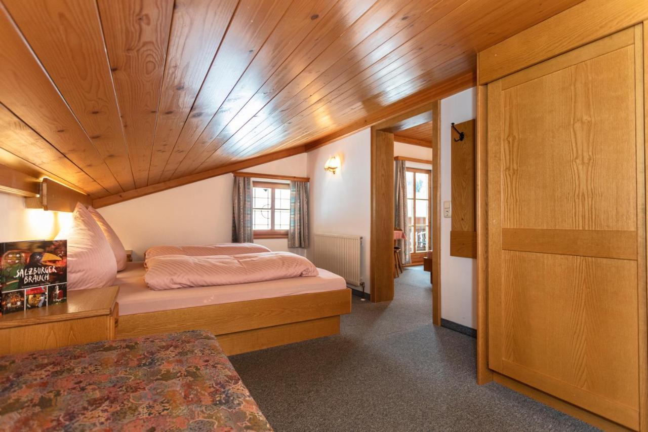Ferienwohnung Biobauernhof Stegerbauer Maria Alm am Steinernen Meer Exterior foto