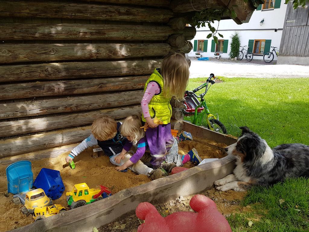 Ferienwohnung Biobauernhof Stegerbauer Maria Alm am Steinernen Meer Exterior foto